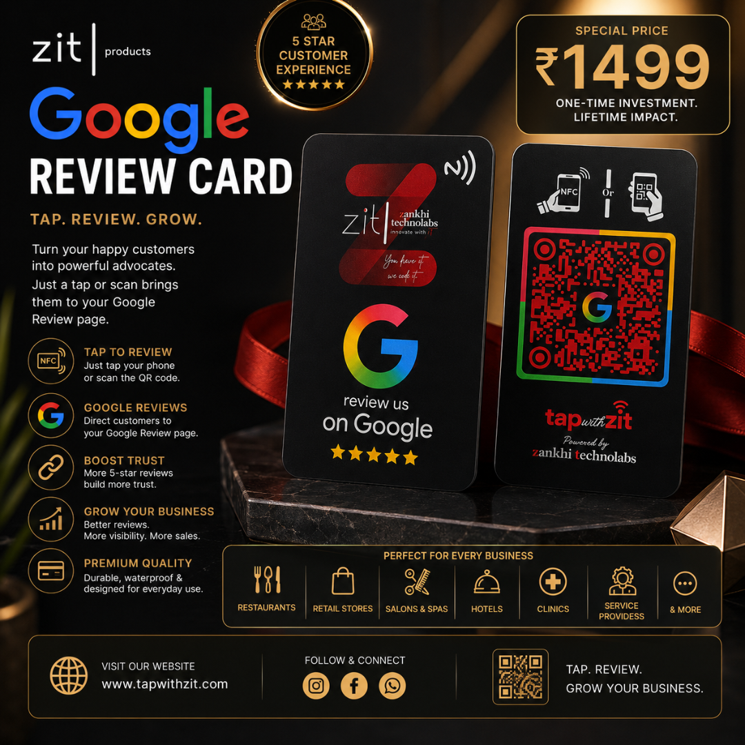 AI Google Review Card view 1